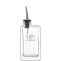 Optima Essig Flasche mit Ausgießer 0,25l  (VPE 12 St.)