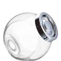 Pandora Dose mit verchromten Deckel  (VPE 6 St.)