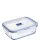 Pure Box Active rechteckig 122cl mit Deckel  (VPE 6 St.)