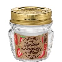 Quattro Stagioni Einmachglas 8cl mit Deckel  (VPE 24 St.)