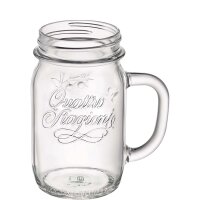 Quattro Stagioni Henkelglas 41,5cl;0,3l Eichstrich mit...
