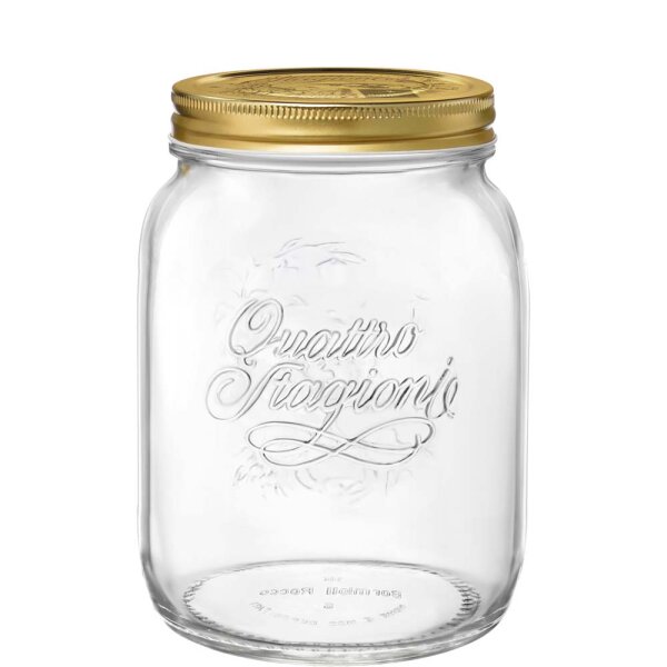 Quattro Stagioni Vorratsglas 200cl mit Deckel  (VPE 6 St.)