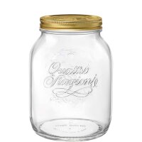 Quattro Stagioni Vorratsglas 300cl mit Deckel  (VPE 6 St.)