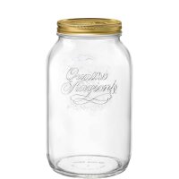 Quattro Stagioni Vorratsglas 380cl mit Deckel  (VPE 6 St.)