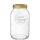 Quattro Stagioni Vorratsglas 380cl mit Deckel  (VPE 6 St.)