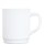 Restaurant White Bockbecher 25cl stapelbar  (VPE 6 St.)