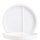 Restaurant White Menüteller 2-get. 23cm  (VPE 6 St.)