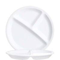 Restaurant White Menüteller 3-get. 25,5cm  (VPE 6 St.)