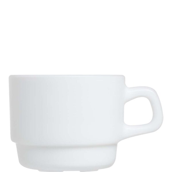 Restaurant White Obertasse 25cl stapelbar  (VPE 6 St.)