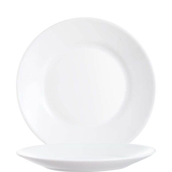 Restaurant White Teller flach 19,5cm  (VPE 6 St.)