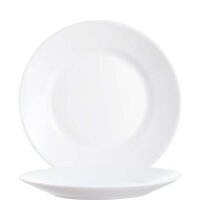 Restaurant White Teller flach 19,5cm  (VPE 6 St.)