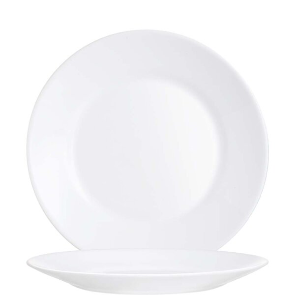 Restaurant White Teller flach 23,5cm  (VPE 6 St.)