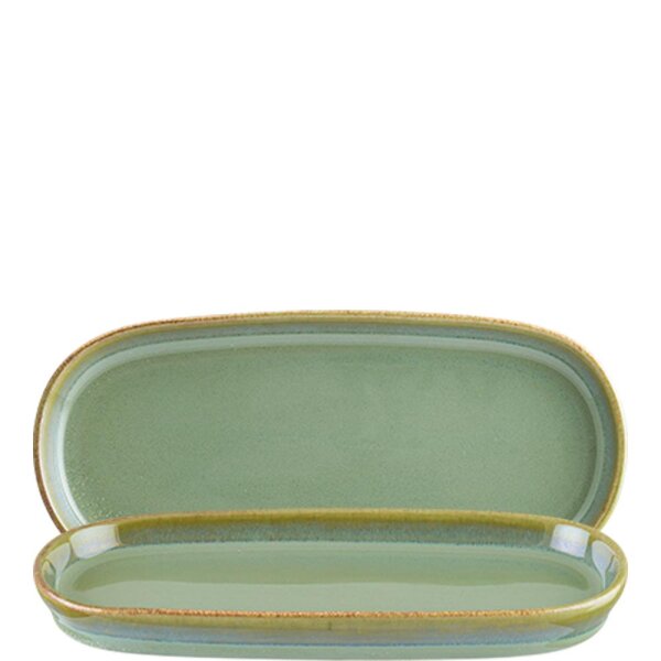 Sage Hygge Platte tief oval 21x10cm  (VPE 12 St.)