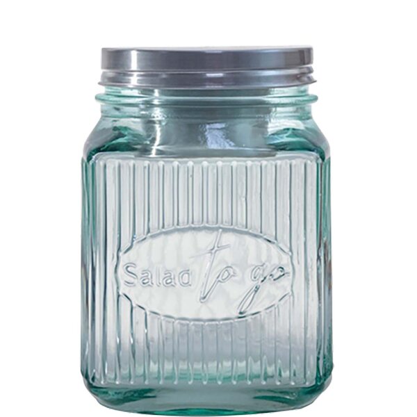 Salad to go Vorratsglas 11,5x11,5cm; 125cl  (VPE 6 St.)