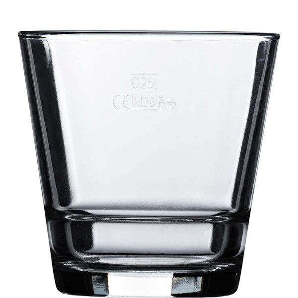 Stack Up Tumbler 32cl; 0,25l Eichstrich stapelbar (VPE 6 St.)