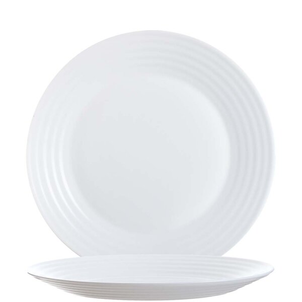 Stairo White Teller flach 19cm  (VPE 6 St.)