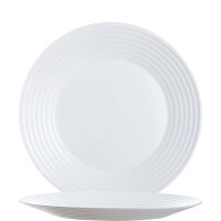 Stairo White Teller flach 25cm  (VPE 6 St.)