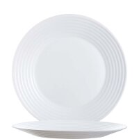 Stairo White Teller flach 27cm  (VPE 6 St.)