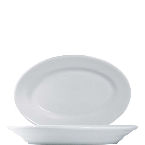 Tivoli White Platte oval 25cm  (VPE 15 St.)