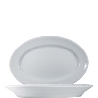 Tivoli White Platte oval 38cm  (VPE 432 St.)