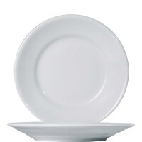 Tivoli White Teller flach 17cm  (VPE 12 St.)