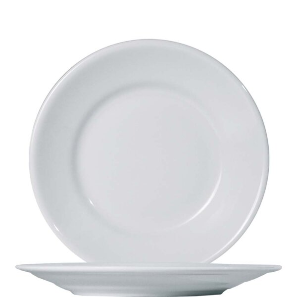 Tivoli White Teller flach 26cm  (VPE 6 St.)