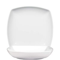 Tokio White Teller quadratisch tief 21cm  (VPE 6 St.)