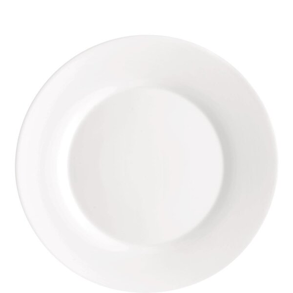 Toledo White Teller flach 20cm  (VPE 6 St.)
