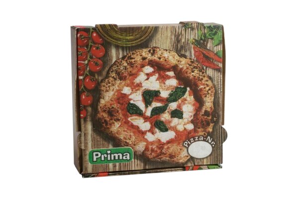 Pizzakarton 33 x 33 x 4 cm "Prima" Einfachkraft | VPE 100
