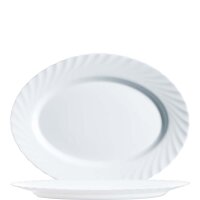 Trianon White Platte oval 35cm  (VPE 4 St.)