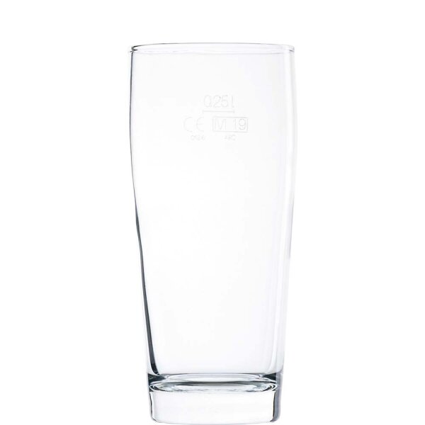 Willi Becher 33cl; 0,25l Eichstrich  (VPE 12 St.)
