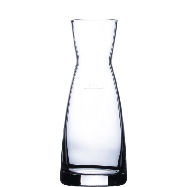 Ypsilon Karaffe 28,5cl; 0,2l Eichstrich  (VPE 12 St.)