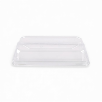 Deckel für Sushi Trays, M 17,0 x 11,0 x 3,0 cm PET