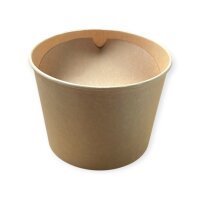 Fried Chicken Bucket braun neutral inkl. Deckel 85 OZ