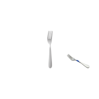 6er Pack Gabel Kuchen ECO Edelstahl 18 %