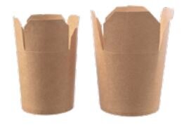 Foodbox-Container Kraftpapier braun 16oz