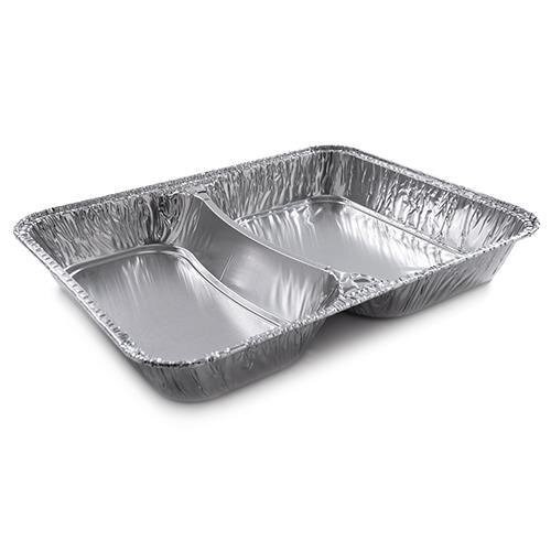 Aluschale R880G 227 x 177 x 30 mm 2-geteilt  | VPE 1000 (10 x 100)