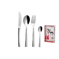 24-tlg. Set Hidraulic Edelstahl 18 %