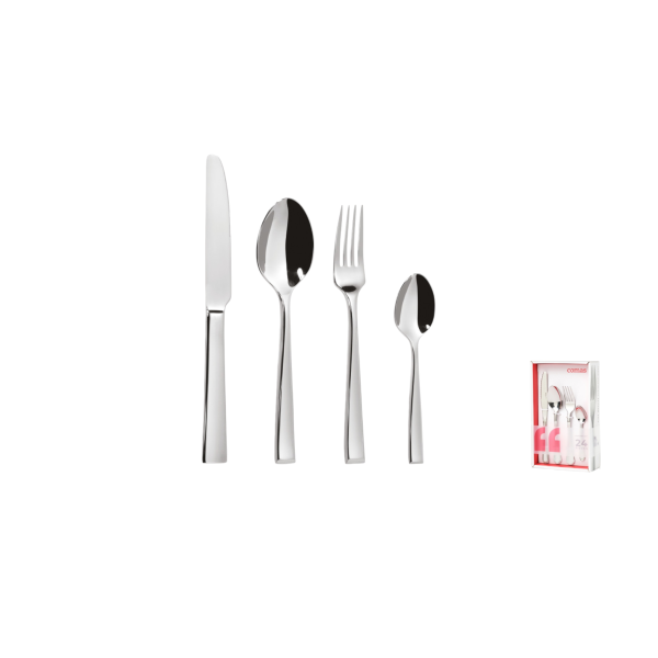 24-tlg. Set Iris 18/10