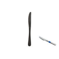 2er Pack Messer Tafel Luna Satin Black