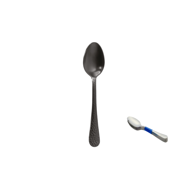 3er Pack Löffel Kaffee Luna Satin Black Edelstahl 18 %