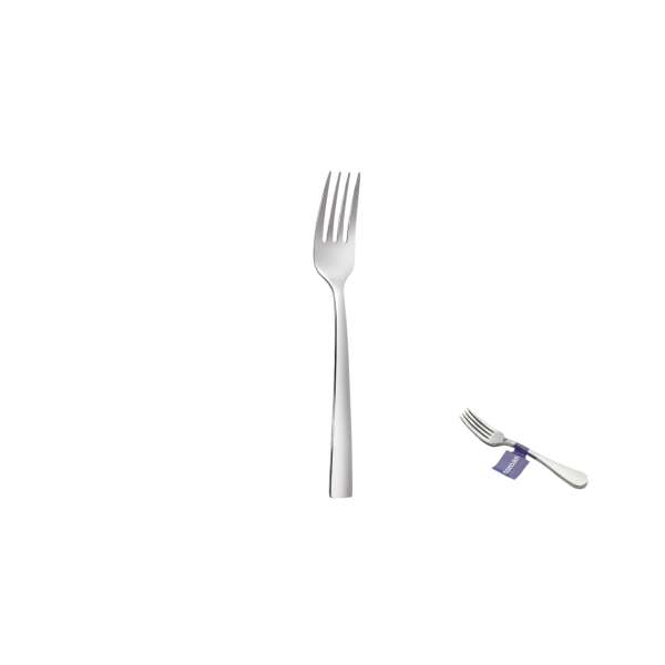 3er Pack Gabel Dessert Madrid Edelstahl 18 %