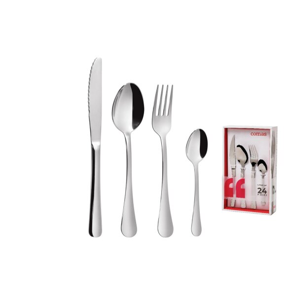 24-teilig Set Sevilla S Edelstahl 18 %