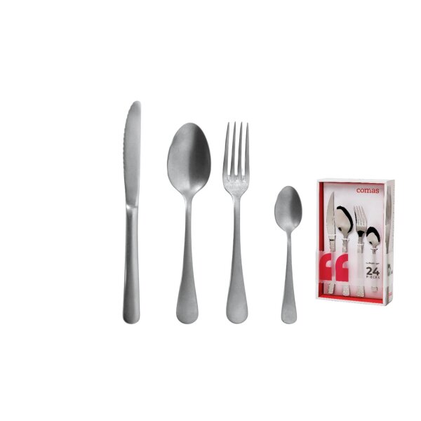 24-tlg. Set Sevilla M Vintage Edelstahl 18 %