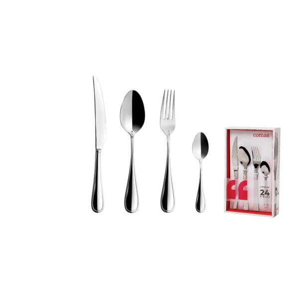 24-teilig Set Contour 18/10