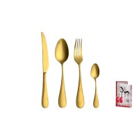 24-tlg. Set Contour Vintage Gold 18/10