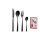 24-tlg. Set BCN Black Edelstahl 18 %