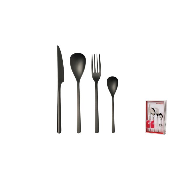 24-teilig Set Canada Vintage Black