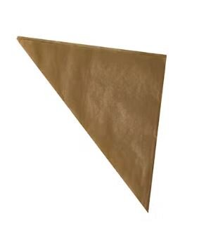 Spitztüte/Pommestüte 27 x 19 x 19 cm braun