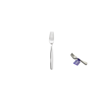 6er Pack Gabel Kuchen Malvarrosa Edelstahl 18 %